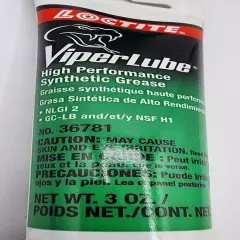 Loctite Viper Lube High Performance Synthetic Grease 2 Tubes 3oz No. 36781