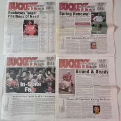 Ohio State Buckeye Sports Bulletins Vol #33 Set #4 (nice condition)