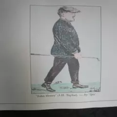 VINTAGE GOLFING PRINT