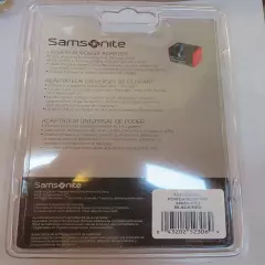 Samsonite Universal Power Adapter Surge Protector 150 Countries Sealed $29.99