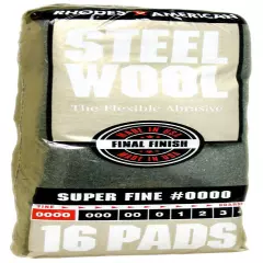 Rhodes American Steel Wool Grade 0000 - Super Fine