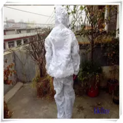 New Winter Snow Camouflage Outdoor Clothes Military Hunting Camo Ghillie Suit