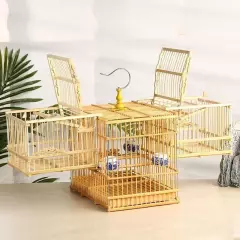 Birdcage Repeating Trap Cage Hunting Escaped bird cage Birds Catch