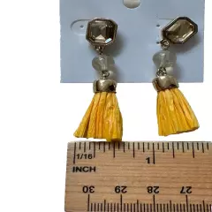 Two Pairs Of Dangle EARINGS NEW WITH TAGS. 1 pair, our boutique, Yellow WBH