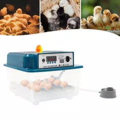 16-Eggs Digital Incubator w/ Fully Automatic Egg Turning Humidity Chicken Duck