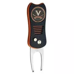 Team Golf NCAA Virginia Cavaliers Switchblade Divot Tool with Double-Sided