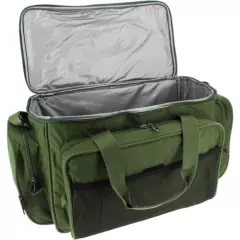 NGT CARP FISHING GREEN INSULATED TACKLE BAG HOLDALL 709 + 3 x TACKLE BIT BOXES