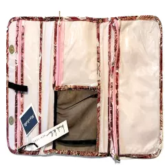 Nicole By Nicole Miller Makeup Bag Travel Toiletry Bag Cosmetic Organizer NWT