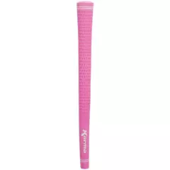 KARMA VELOUR LADIES PINK GOLF GRIP WITH SOLVENT ACTIVATED TAPE STRIPS 6 PIECES