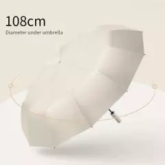 Xiaomi 12 Bone Solid color Automatic umbrella Light Collapsible Large size