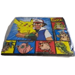 Vintage Designware Pokemon Napkins 16 Ct Party Ash Pikachu Sandshrew Jigglypuff