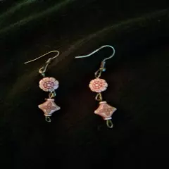 Unique Dangle Charm Earrings