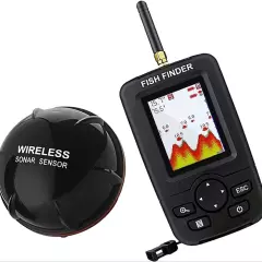 LUCKY Wireless Sonar Fishing Alert Fish Finder Underwater Echo Sounder Fishing D