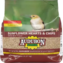 12224 Sunflower Hearts & Chips Wild Bird Food, 5-Pounds, 5 Pound (Pack of 1)