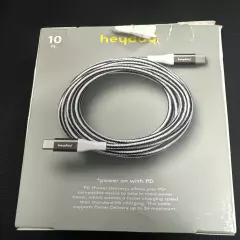 10' USB-C to USB-C Braided Cable - heyday™ Gunmetal