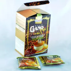 10 Boxes Gano Excel Cafe 3 in 1 Original Coffee Ganoderma Reishi Expedite