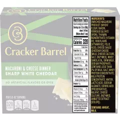 Macaroni and Cheese by Cracker Barrel in 3 Variety Packs - Sharp Cheddar, and An