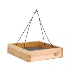 Nature's Way Hanging Platform Feeder 12'' X 12'' X 3'' Cedar