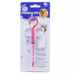 2 Pet Dog Cat Pill Tablet Capsule Popper Piller Dispenser Syringe Gun Giver Tool