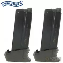 TWO WALTHER PPS 9mm 8 Round MAGAZINES Factory New 2796601 FAST SHIP