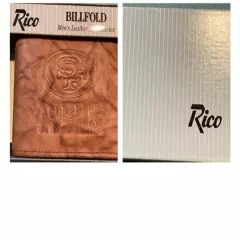 Rico Industries Embossed Leather Trifold Wallet