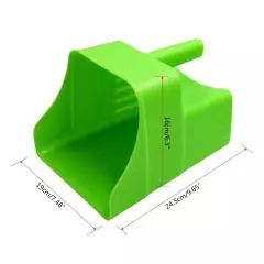 Pet Feed Utility Scoops for Feeding Horses Goats Sheep Animals