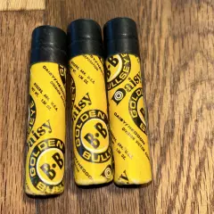 3 Tubes Vintage Daisy Bulls Eye Shot BB's Rogers Arkansas