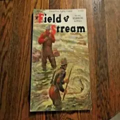 Field and Stream Magazine April 1935 Vintage Issue- Free Shipping!