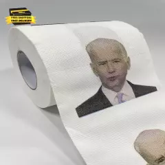 Biden Toilet Colored Paper - Fun Political Humor Gift, Fun Gift for Democrats an