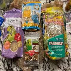 Parakeet Food Misc . Never opened 