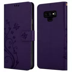 Case for Samsung Galaxy NOTE 9 Phone Cover Protection Flower Book Wallet