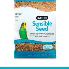 Sensible Seed Bird Food for Small Birds, 2 Lb - Premium Blend of Seed