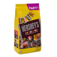 HERSHEY'S Miniatures Assorted Chocolate, Party Pack, 35.9 oz; Free Shipping, USA