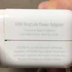 Apple MagSafe 2 60W Power Adapter - White (A1344)