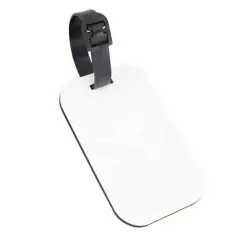 10PCS Sublimation Blank Luggage Tags White Blank Travel Bag Baggage Tags2555