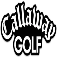 Callaway Golf Name Monogram Logo Type Die-cut MAGNET