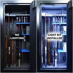 Gun Storage Solutions Gun Safe Light Kit - Motion Activated or Manual Switch