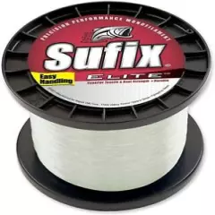 Sufix Elite Monofilament Fishing Line-3000 Yards Clear NEW