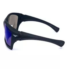 NEW VERTX FULL FRAME SPORT SUNGLASSES GREAT COMFORT MIRROR LENS 52007