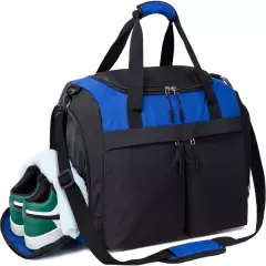 Gym Bag for Men - 21 Inches Duffle Bag Women Lightweight Duffel Bag with Wet Poc