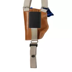 NEW Barsony Vertical Tan Leather Shoulder Holster Kel-Tec, SCCY Compact 9mm 40