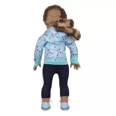 Sportswear set Hoodie + pants made for 18'' American girl doll clothes