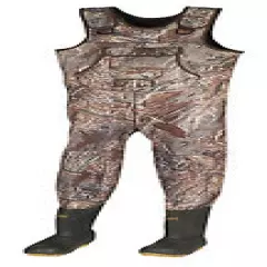 Pro Guide Mossy Oak Duck Blind Camo Neoprene Hunting Wader Lug Sz 13 Tall 1000G