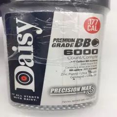 Daisy Precision Max BB's .177 cal Zinc Plated Steel 6000ct.