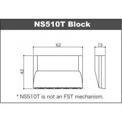 Gotoh NS510T-FE1-CR-42mm Tremolo, chrome