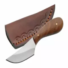 SMALL SKINNER PATCH KNIFE DH7990 Brown wood full tang 4 5/8" overall PA7990 NEW!