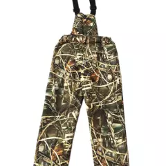 Camouflage Hunting Clothes Men's Jacket Pants Ghillie Suit Reed Camo Hooded