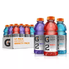 G2 Thirst Quencher Sports Drink, Variety Pack, 20Oz Bottles, 12 Pack, Electroly