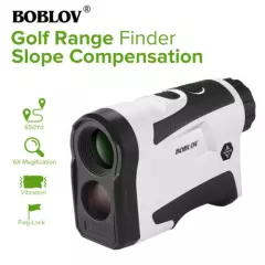 BOBLOV LF600AG 600M 6X Golf Range Finder W/ Slope Compensation Speed Meter