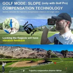 Laser Rangefinder Distance Meter 600M 900M 1200M 1500M Golf Sport Hunting Survey